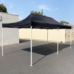 (New) $185 Large 10x20 FT Heavy Duty Popup Canopy Instant Shade Quick Open 