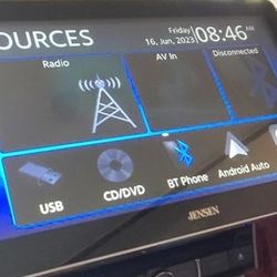 10.1 inch screen with interface adapters