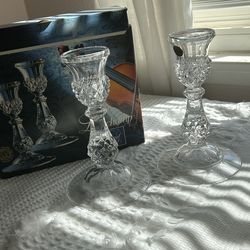 Crystal candle sticks