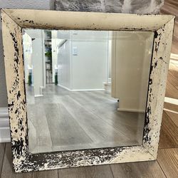 Antique Primitive Mirror