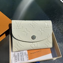 White Wallet Card Holder