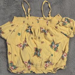 Size M (7/8) Girls-Epic Threads Butterfly Skirt & Top