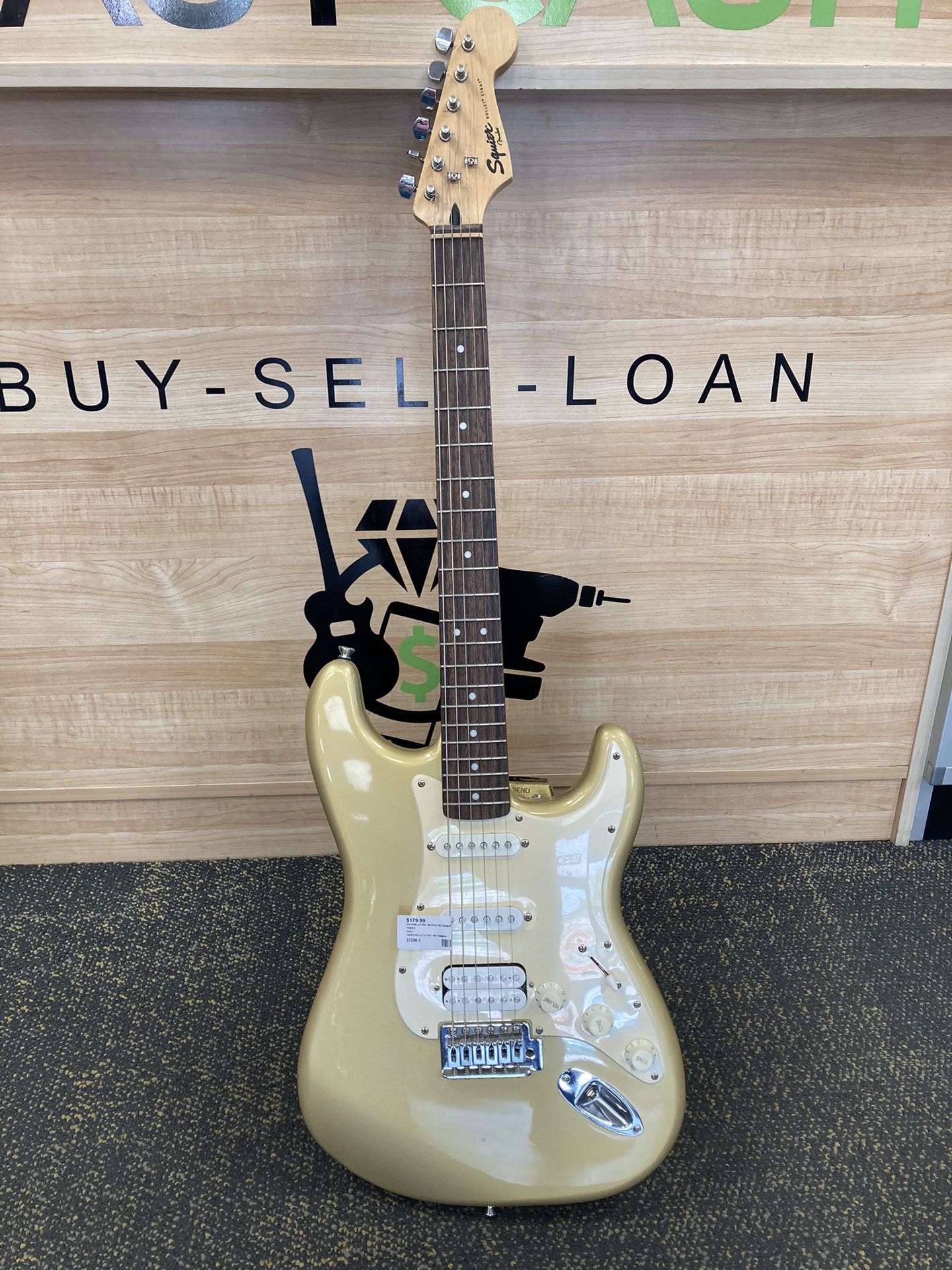 Squier Bullet Stratocaster HSS Solid Body Electric Guitar