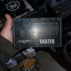 Skar Audio SKA7EQ 7-Band Car Audio Equalizer.