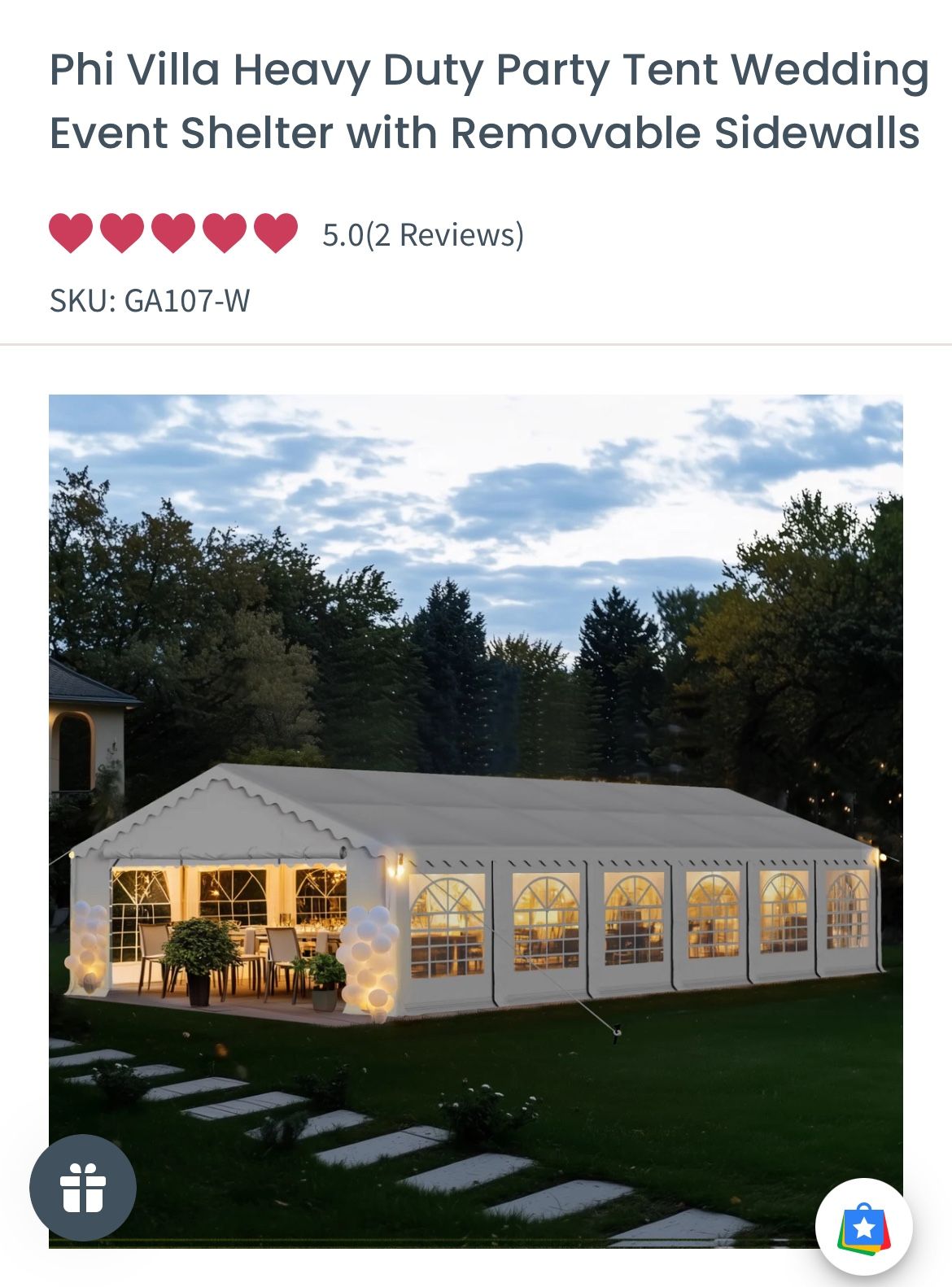 Party Tent