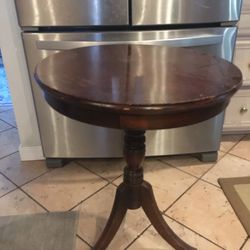 Beautiful Drum End Table 