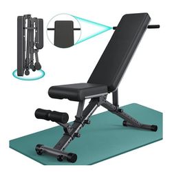 BARWING 10-5-4-2 Weight Bench Adjustable Exercise | 800 LB Heavy Incline Decline Bench Press for Home Gym More Stable and Posture Adjustments | 5 Min 