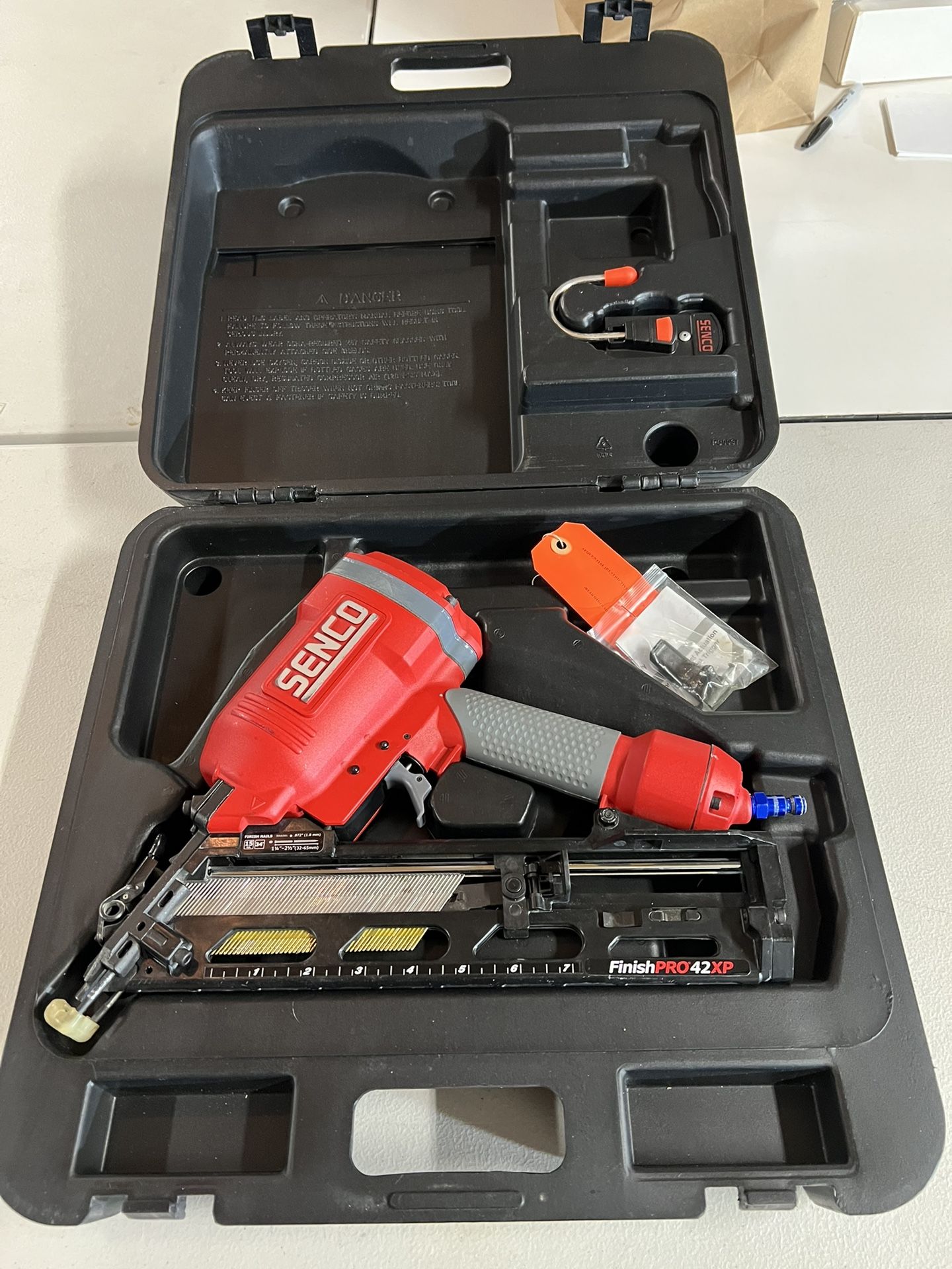 New Senco Finish Pro 42XP Nailer