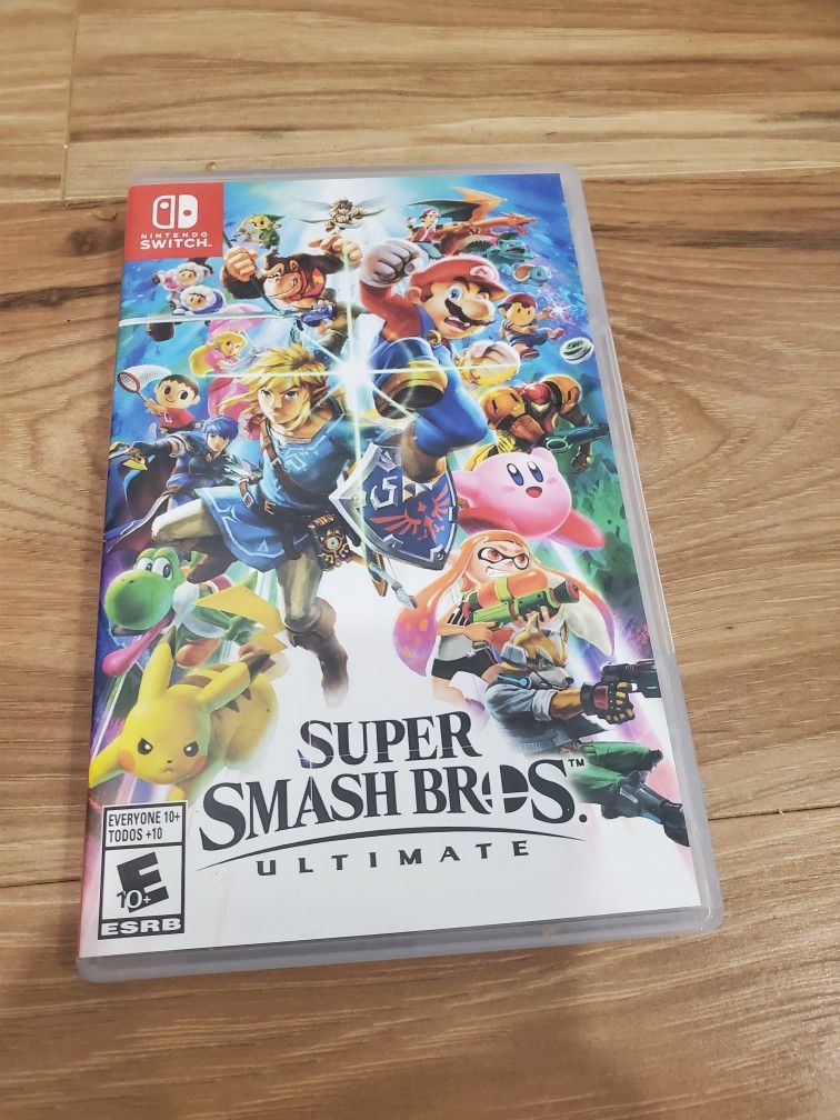 NINTENDO SWITCH SUPER SMASH BROS ULTIMATE BRAND NEW FACTORY SEALED