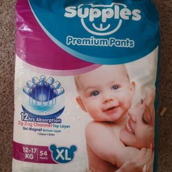 Kids Diapers and Diaper Premium Pants - XL 