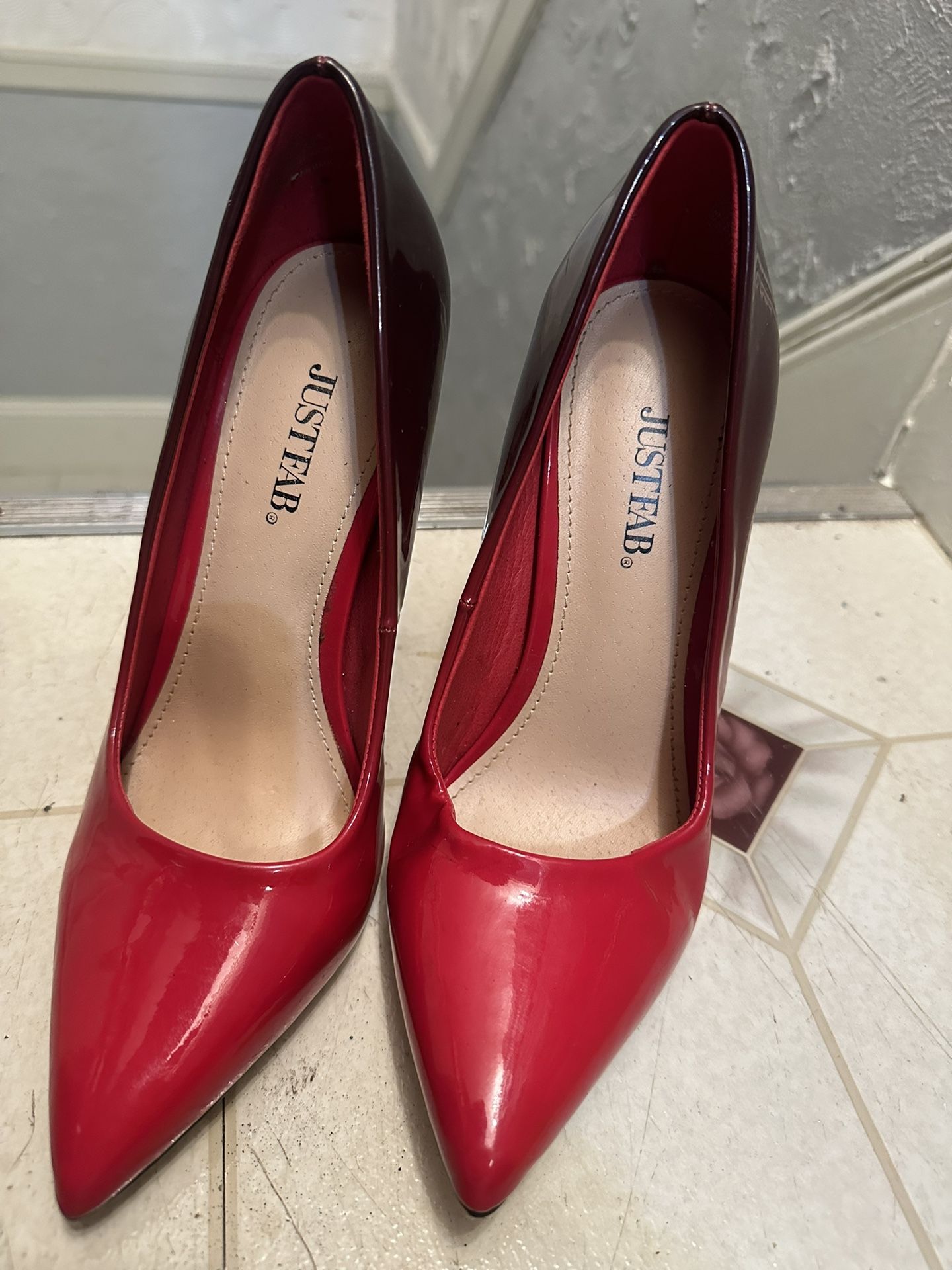Justfab silver heels best sale