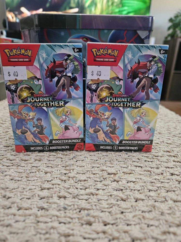 Pokemon TCG SV09 Journey Together Booster Bundle Sealed New