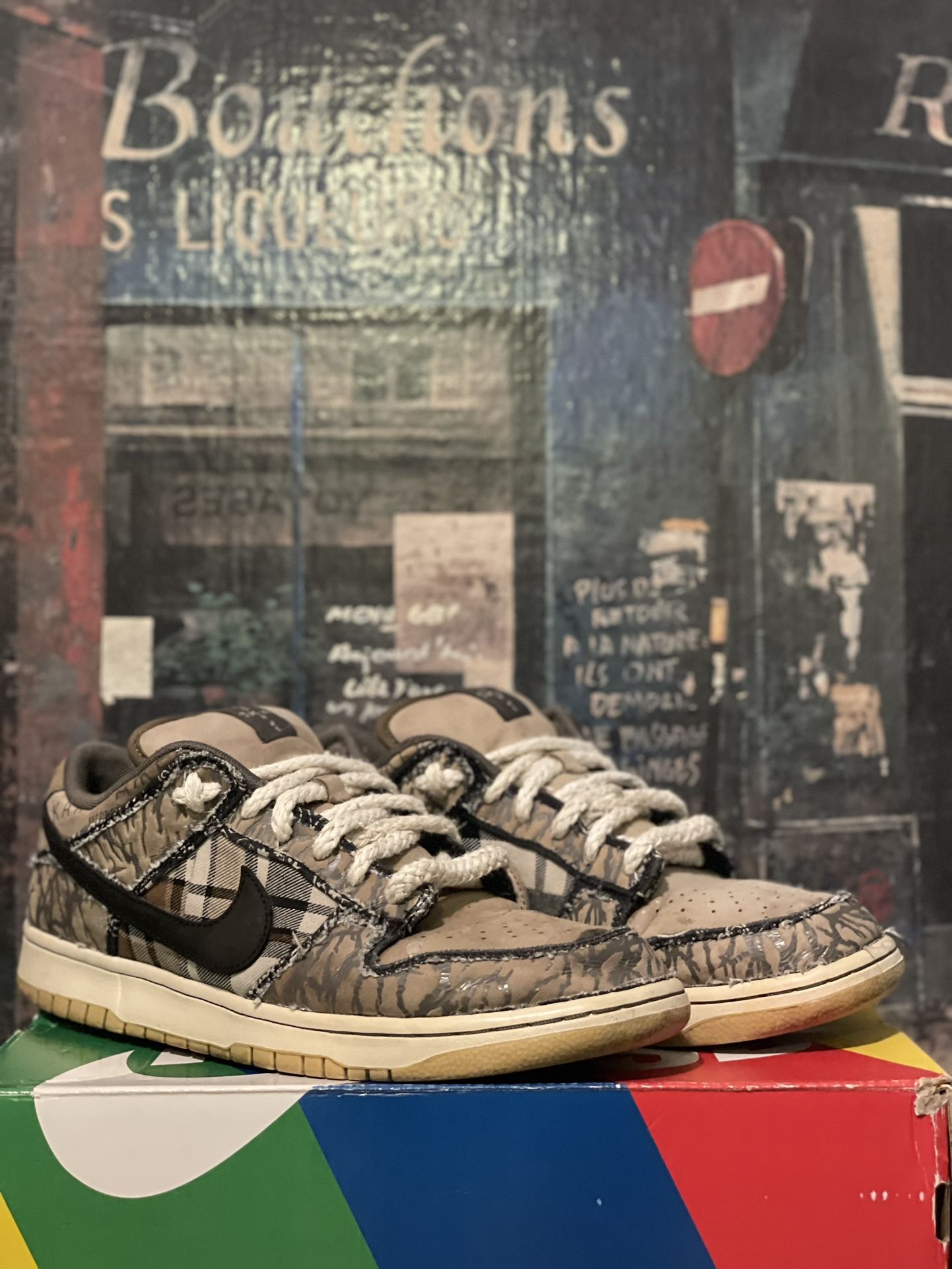 Travis Scott Nike SB Dunk Low (Ripped) Size 10