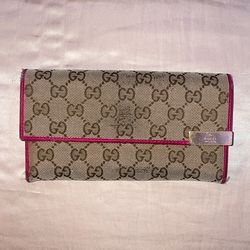 Gucci Canvas Bifold Wallet