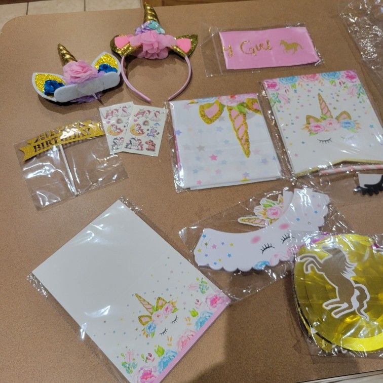Unicorn Birthday Party Decorations