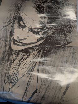 Large Joker Poster