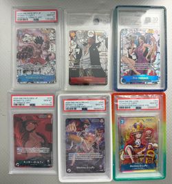 One piece graded cards TCG