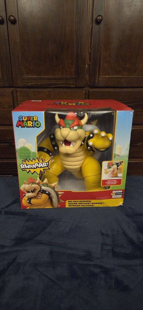 Super Mario  Bowser 18 In"  New Nuevo