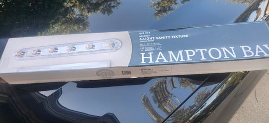 Hampton Bay 6 light vanity fixture