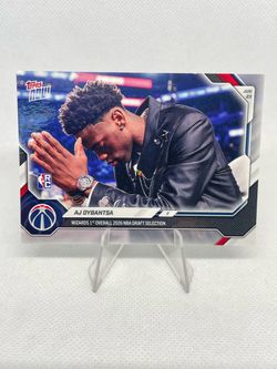 AJ DYBANTSA RC SP 2026-27 Topps NOW Short Print #ADYB-SP wizards rookie