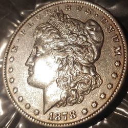 1878-P Morgan Silver Dollar 7 TF
