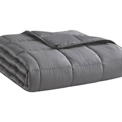 ANRIST 60x80” 15lb Weighted Blanket(Gray)