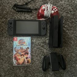 Nintendo Switch With Street Fighter 