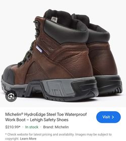 Men working shoes size 9.5 W