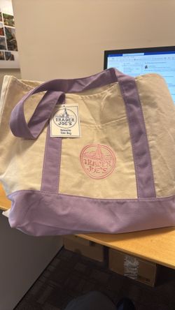 Trader Joe’s large tote-lavender
