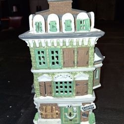 Heritage Village Dickens Village The Flat Of Ebenezer Scrooge