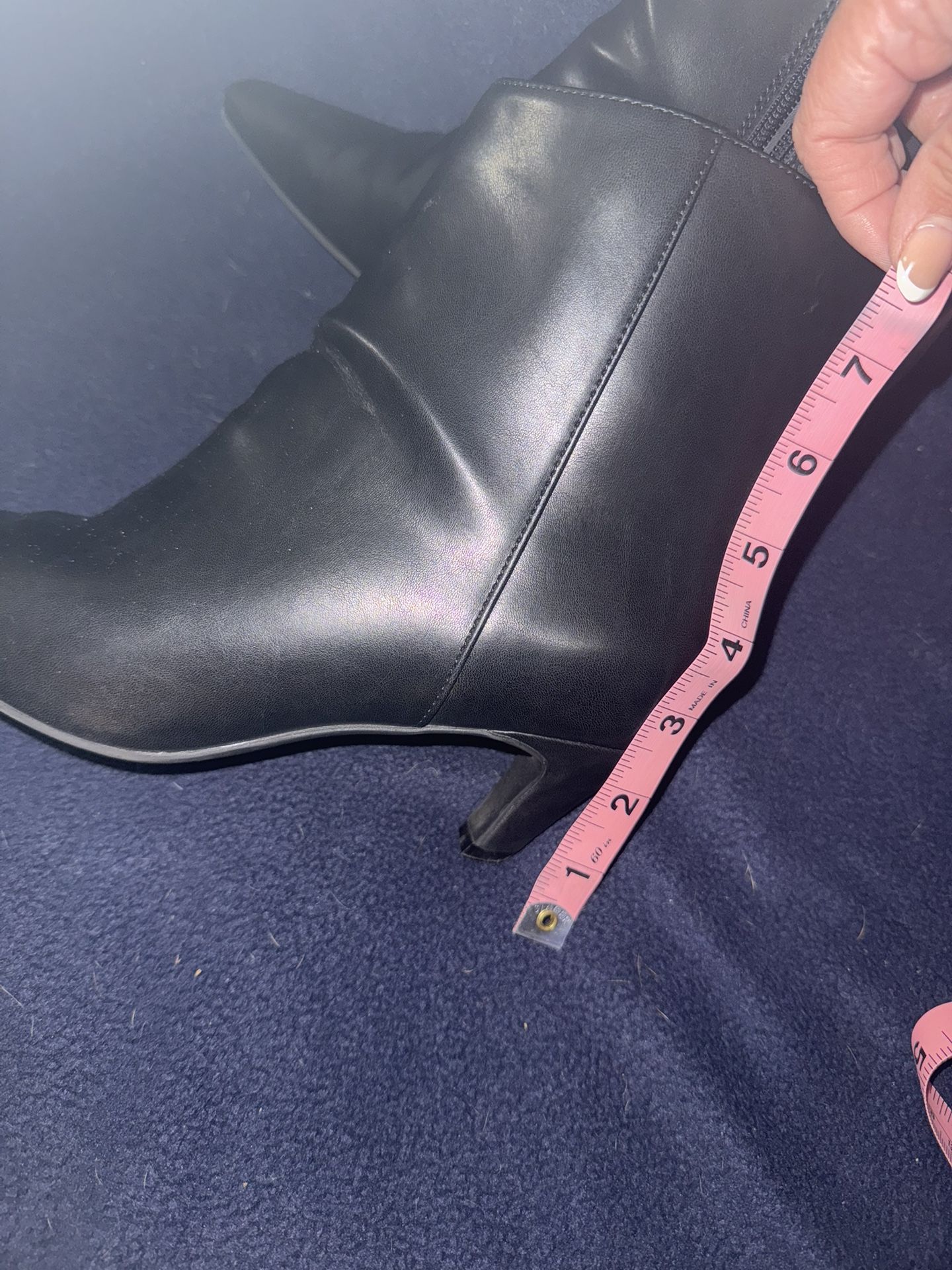 INC Black Booties