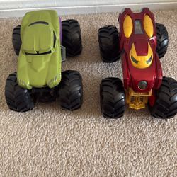 Marvel Monster Truck Hot Wheels 