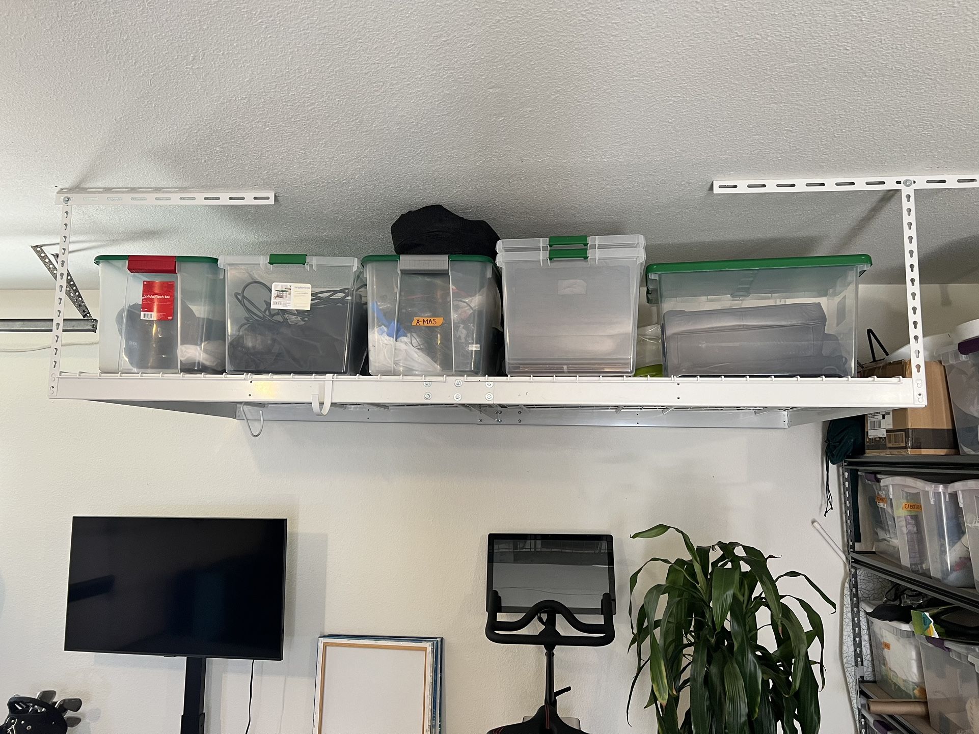 Overhead Garage Storage Rack