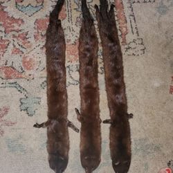 Mink Fur Pelts Set