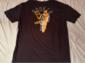 Devin Booker #1 Phoenix Suns NBA Graphic Fanatics Shirt; Men’s XXL
