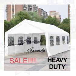13’ X 26' Heavy Duty Canopy Shelter Car Carport Wedding Party Baptism First Comunion Tent Garage Cover