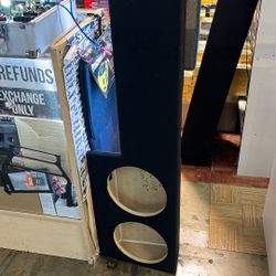 Subwoofer Box 2005 To 2018 Nissan Frontier Crew Cab Dual 10 Inch