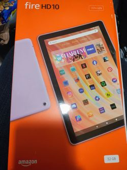 Amazon fire  HD10 13th gen and Case/Stand Gray New in box