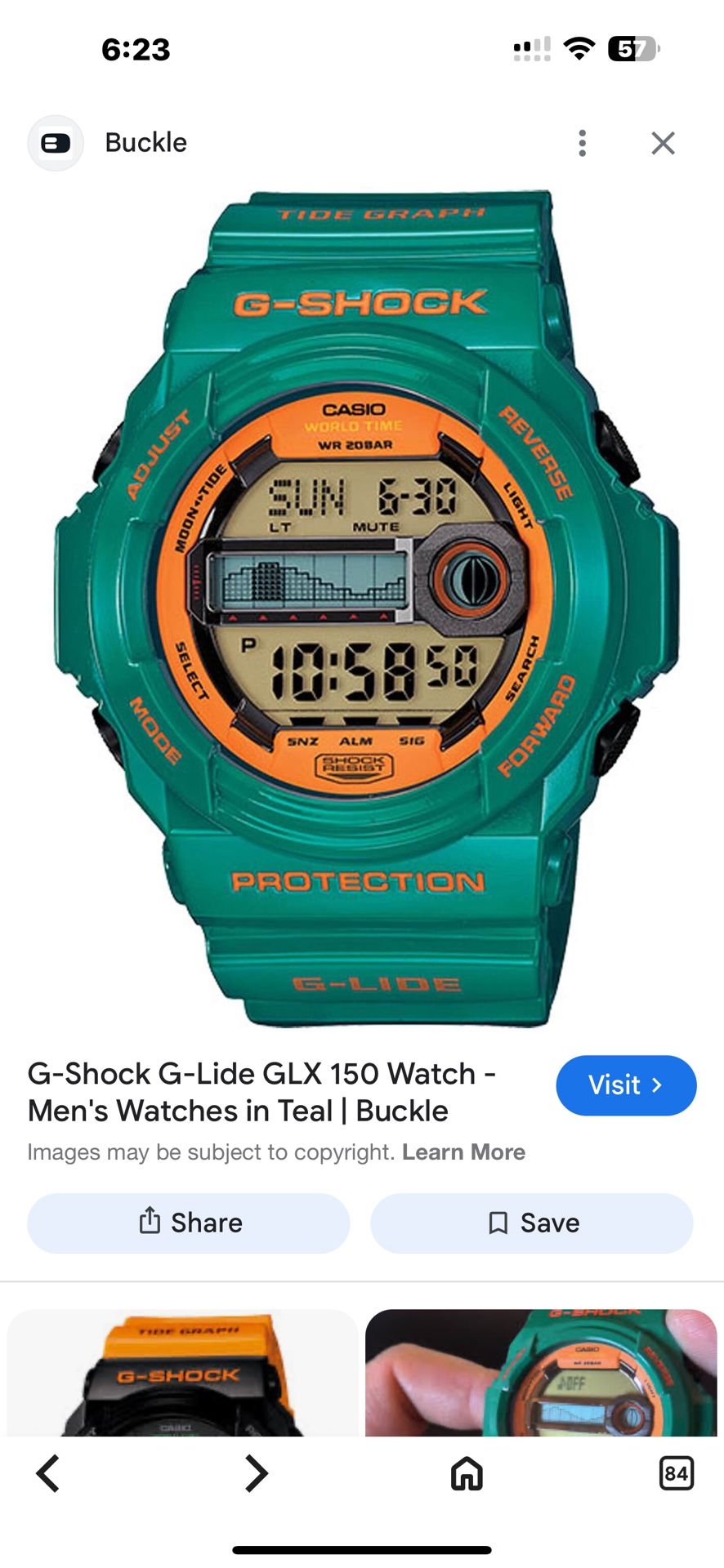 Casio G Shock Vintage Rare