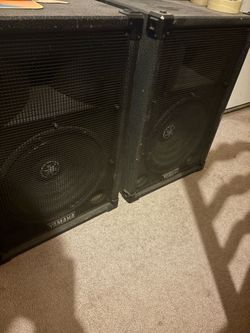 Yamaha S115H II 400w PA Speaker Speakers Pair