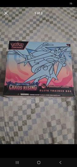 Pokémon Center Chaos Rising Elite Trainer Box