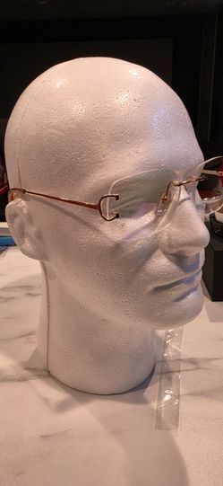 Gold Big C Cartier Glasses