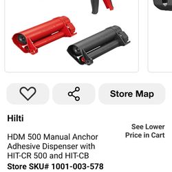 HDM 500 Manuel Anchor Adhesive Dispenser (Have 3)