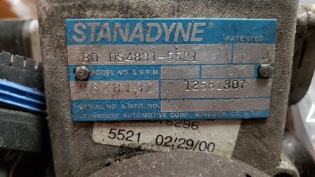 High pressure pump of of a 2000 6.5 Chev/Gmc