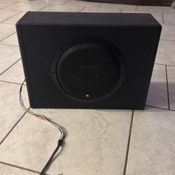 Loaded subwoofer! Rockford Fosgate P300-10!