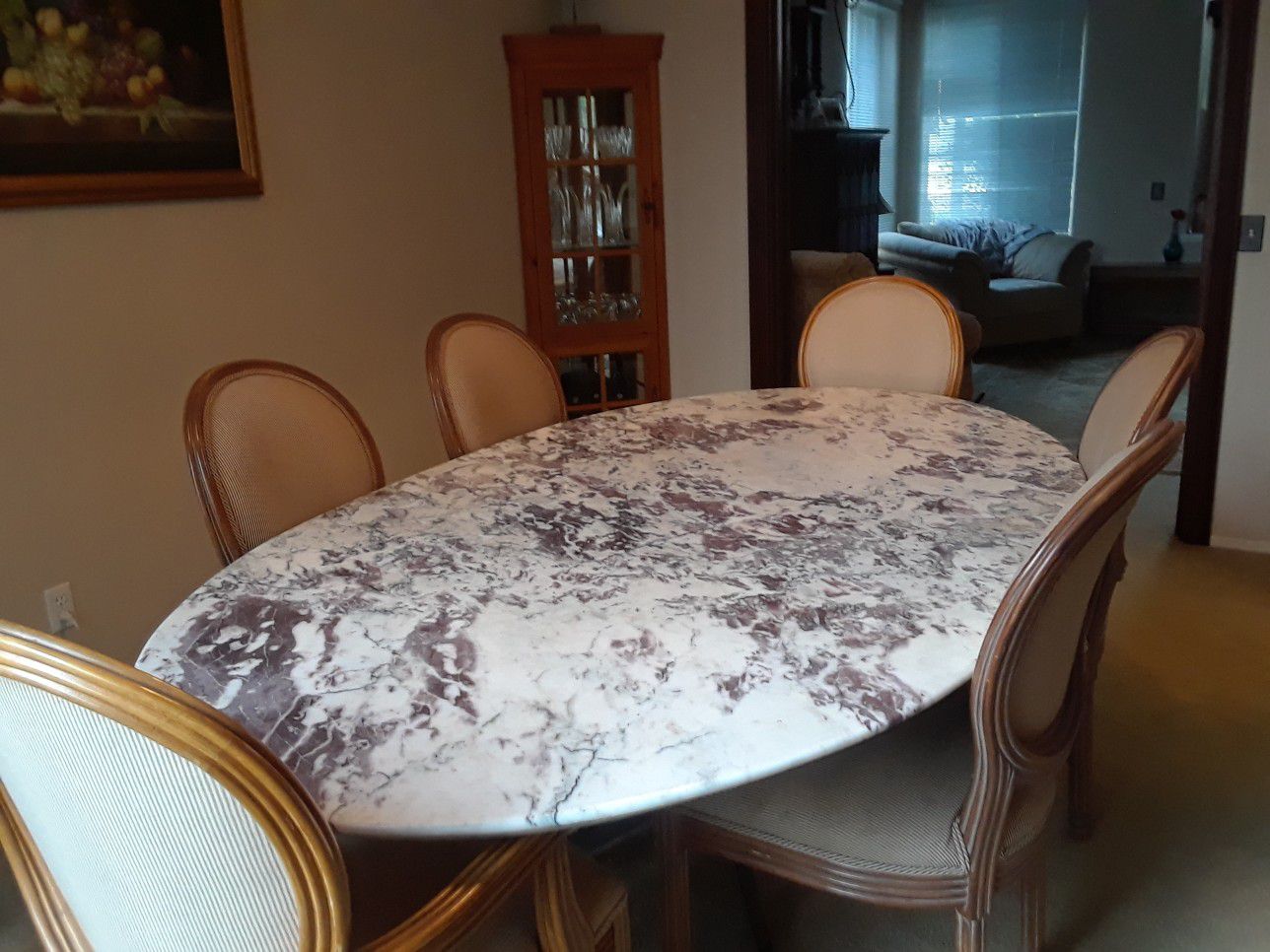 Gorgeous Marble Dining Table