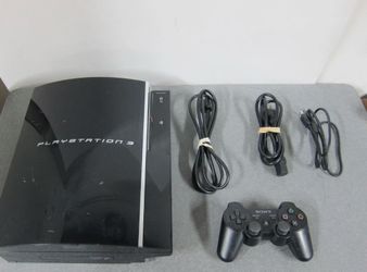 Playstation 3 Fat 60GB CECHA01 PS3 Backwards Compatible Console w/ Controller