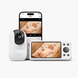 Momcozy 5-Inch Dual-mode Smart Baby Monitor-BM04