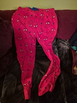 Spider-Man all-over mask print pajama pants