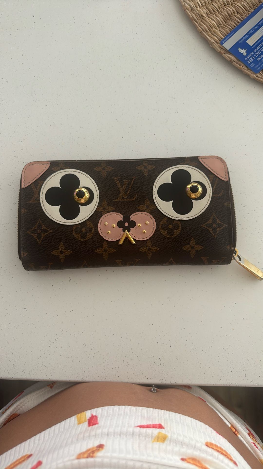 LV Dog Zippy Monogram Wallet Pre-Owned